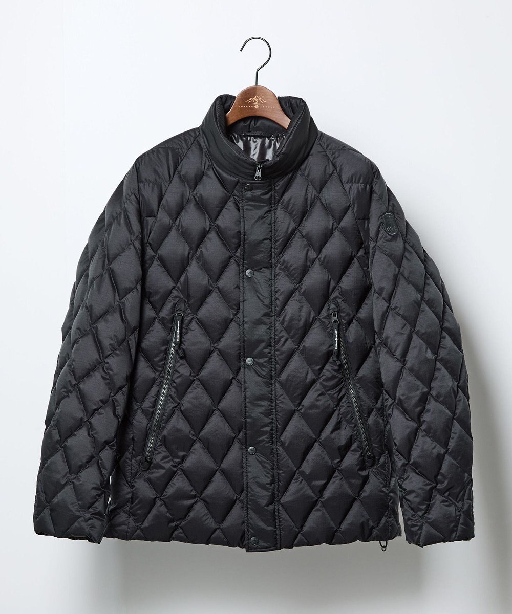 JOSEPH ABBOUD MOUNTAIN 【軽量/撥水】 フーデットキルティング ダウンブルゾン 