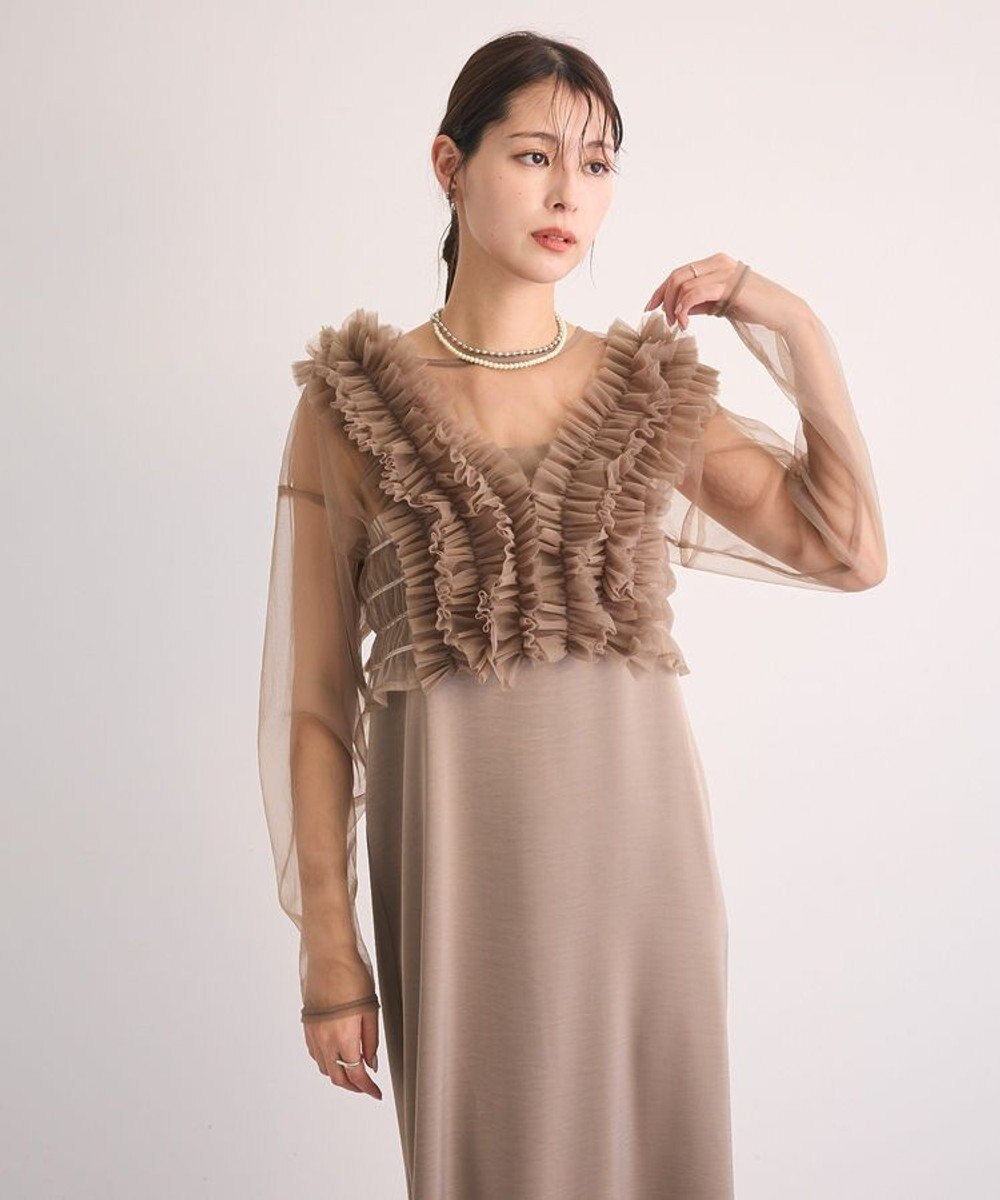 Green Parks ・Ｒａｉｌｍｅ　ＳＥＴ３点　チュールビスチェキャミワン 