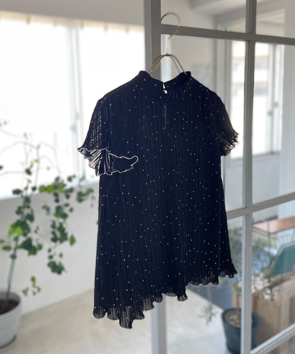 Feroux プリーツディテール ブラウス 