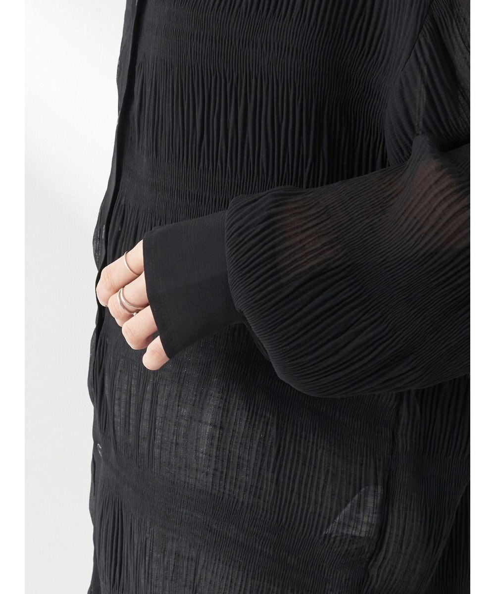 earth music&ecology クシュクシュシアーシャツ 