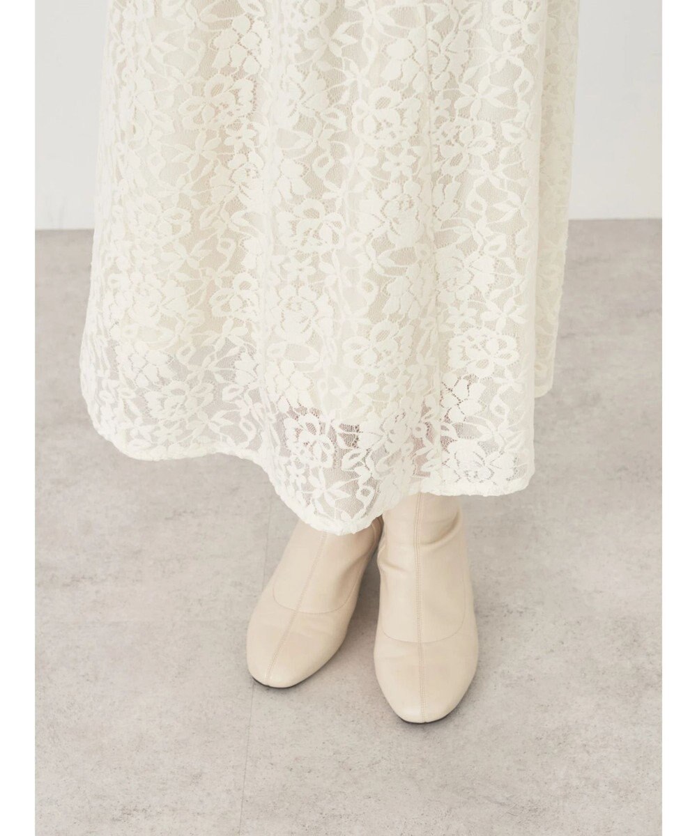 earth music&ecology モールレーススカート 