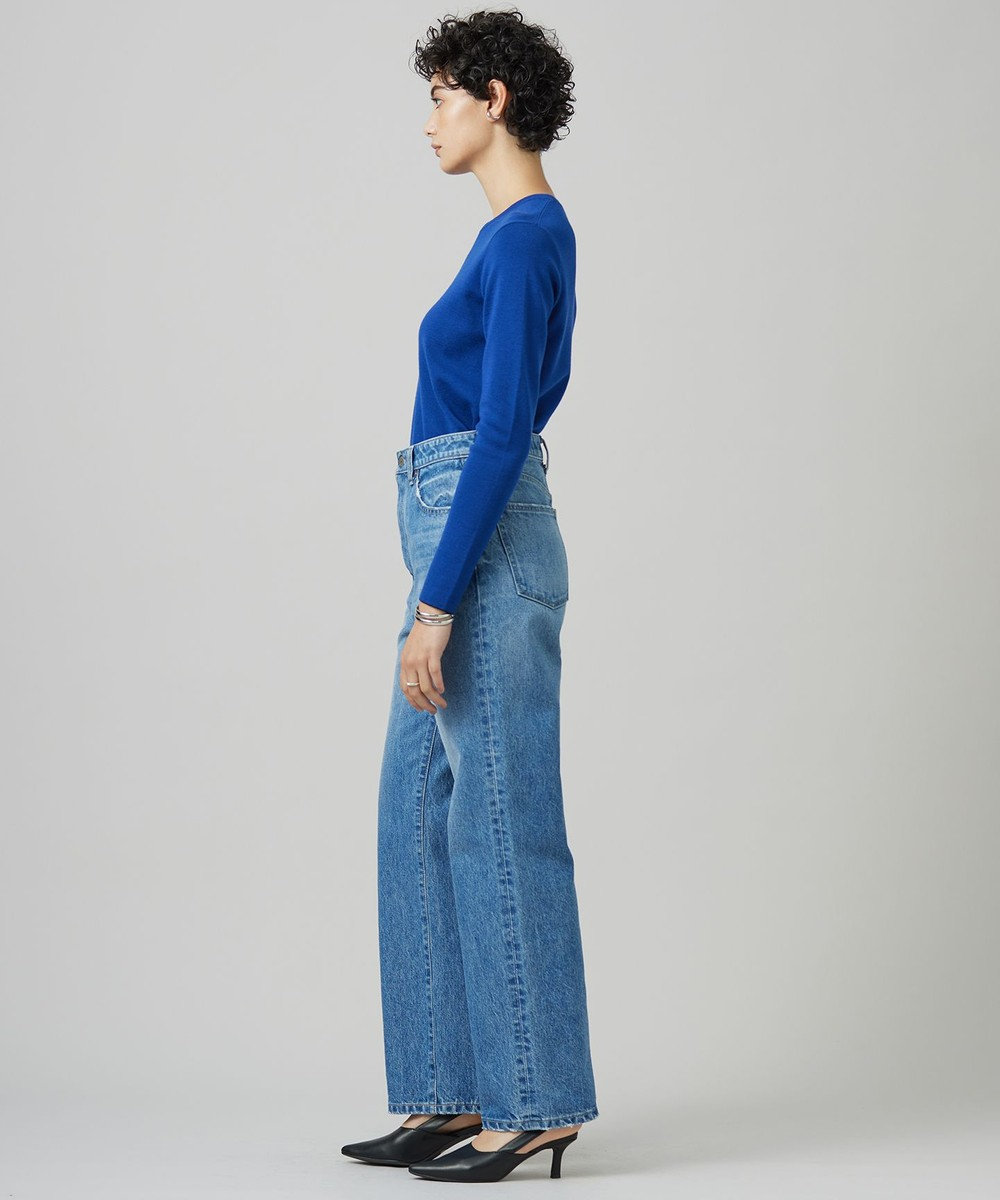 ICB 【洗える】 エクストラファインメリノ クルーネックプルオーバー 