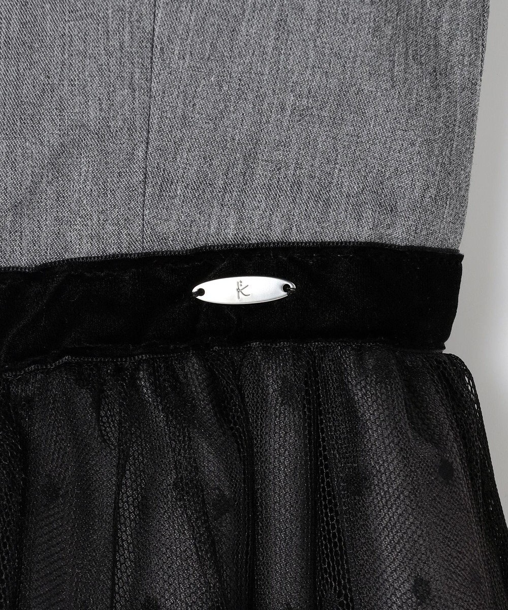 組曲 KIDS 【110-140㎝】ノワールドット ドレス 