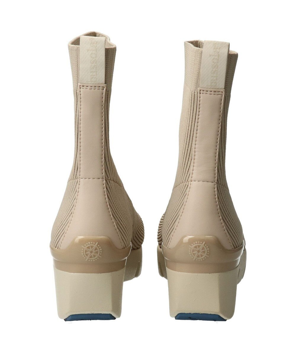 INTER-CHAUSSURES 【BUSSOLA】ニットショートブーツ 