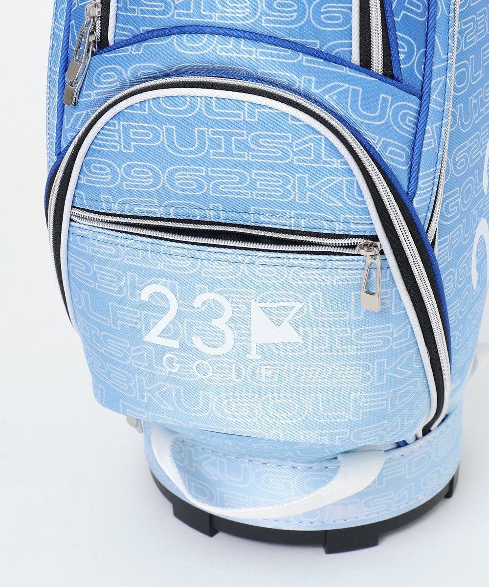 23区GOLF 【UNISEX】オリジナル変形ロゴ キャディバッグ 