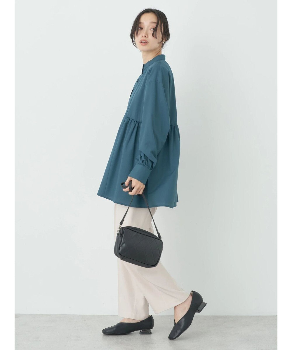 earth music&ecology サイドティアードチュニック 