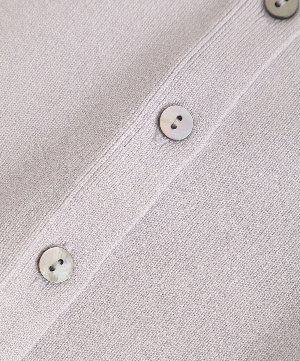 YECCA VECCA 2wayオフショルカラーカーディガン 