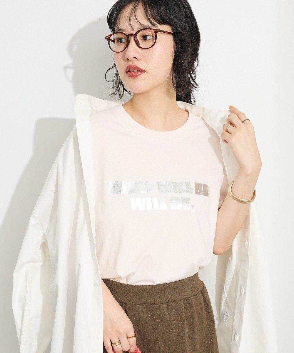 CRAFT STANDARD BOUTIQUE メタリックロゴプリントＴＥＥ 