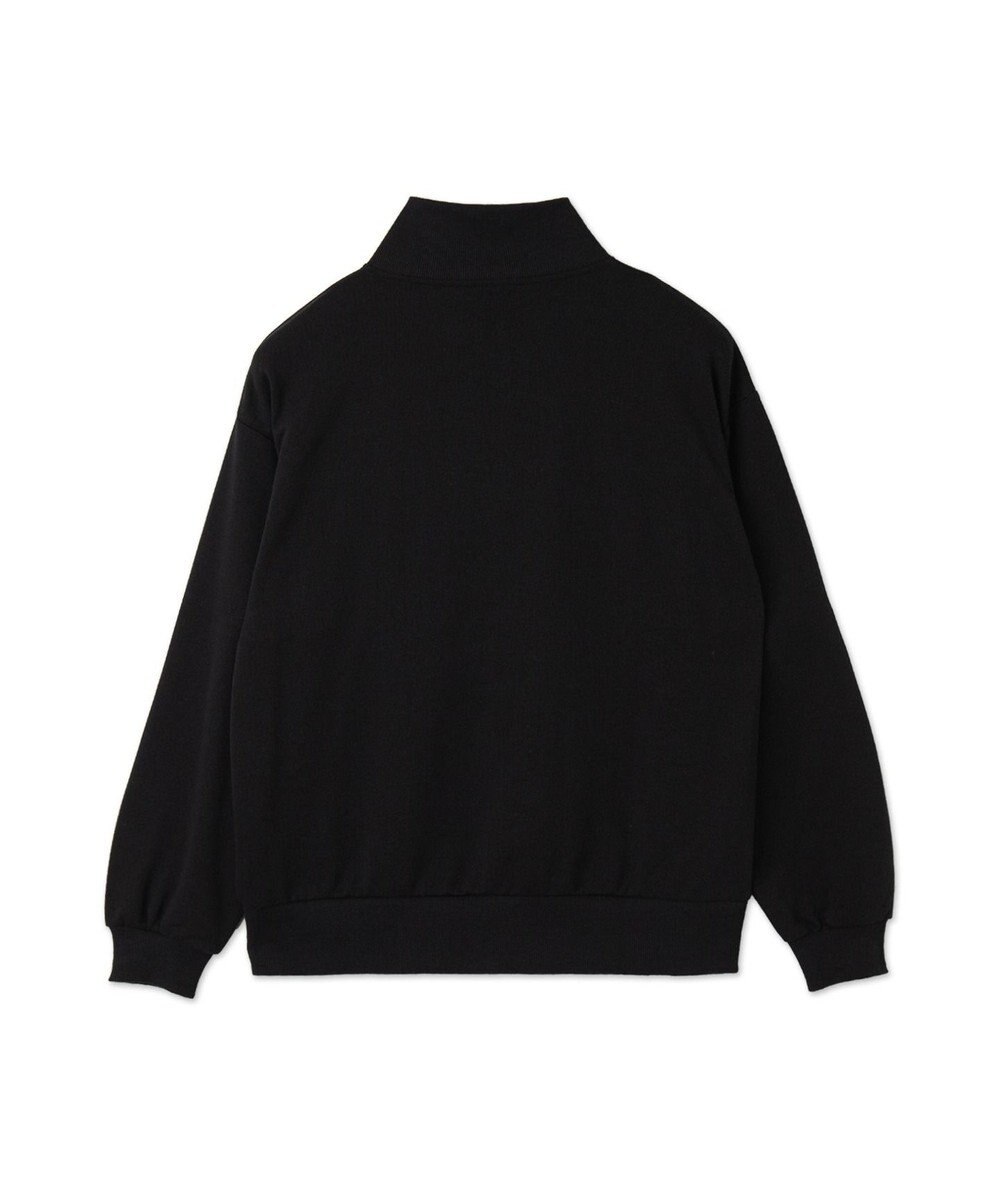 WEGO グラフィックハーフジップビッグスウェット 