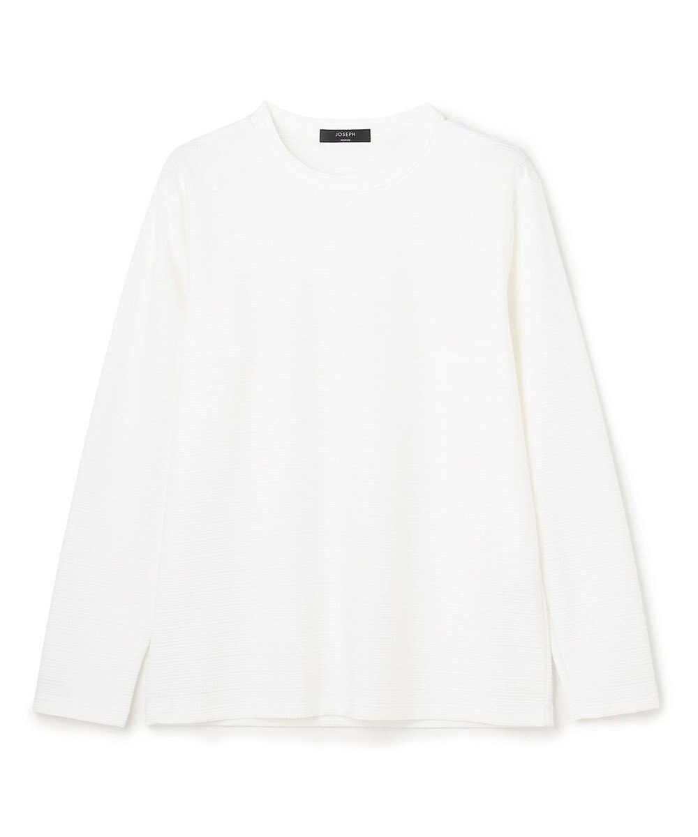 JOSEPH HOMME 【新色追加】メランジリップル　クルーネックカットソー 