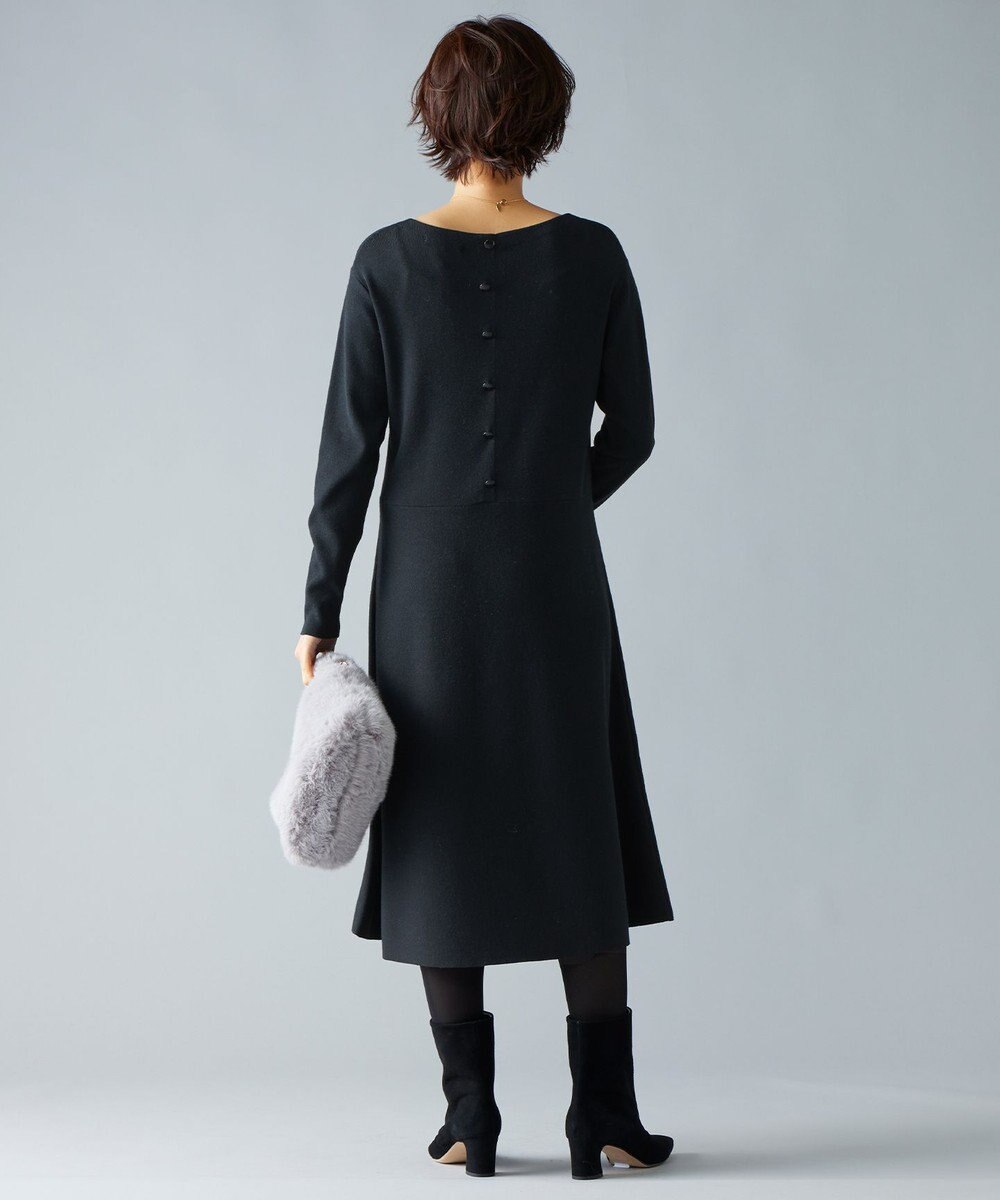 自由区 S 【セットアップ対応】ヴィスコースウールニット ワンピース 