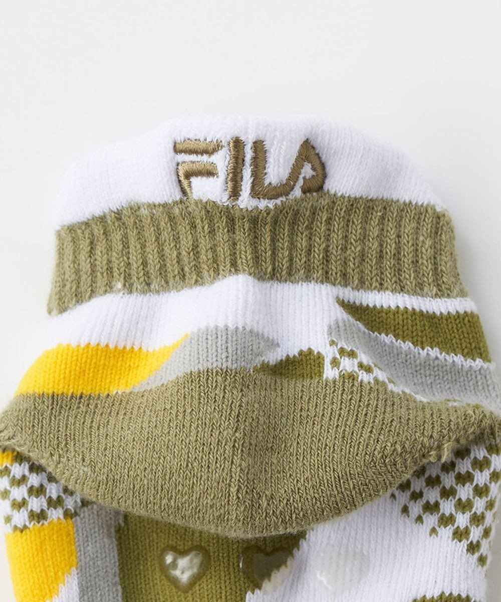 FILA GOLF／marie claire 【FILA GOLF】リゾート柄スニーカー丈ソックス 