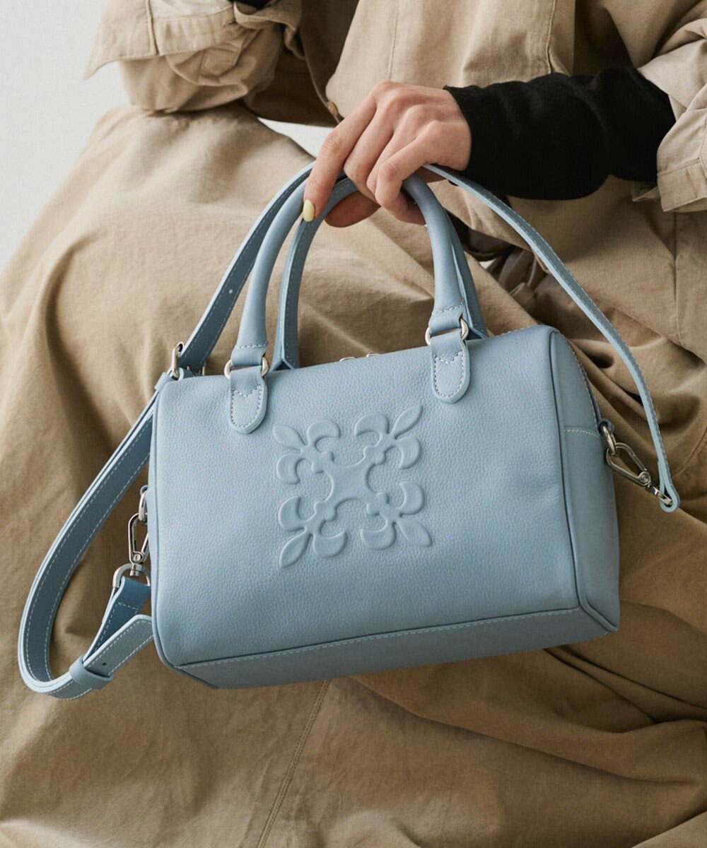 russet 《composition》レザー2WAYミニボストンバッグ(CE-1684) 