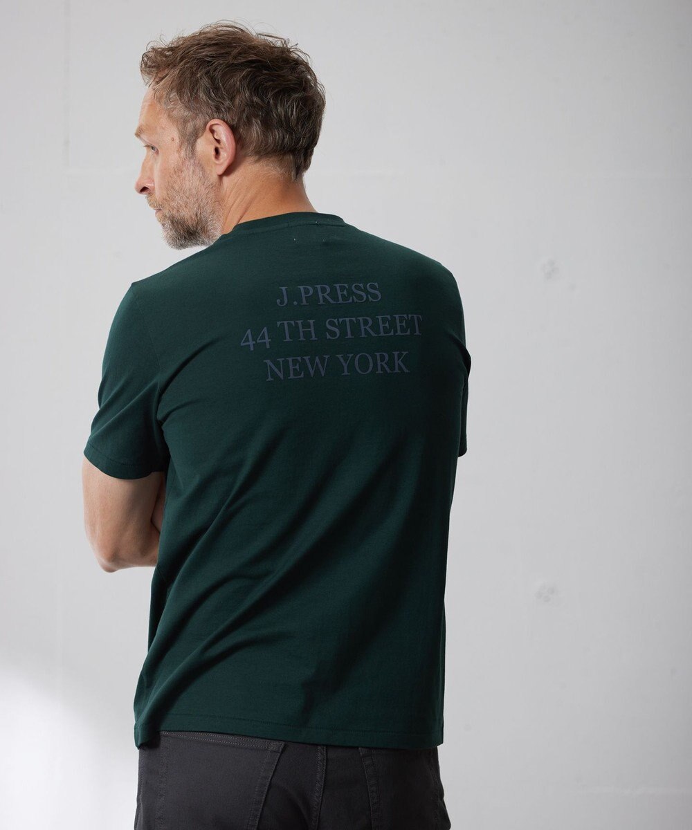 J.PRESS MEN バックプリントTシャツ 