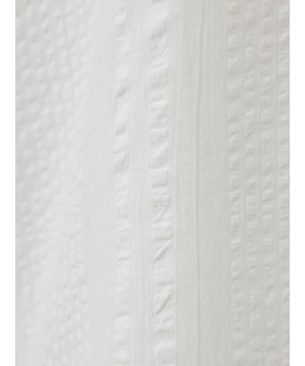 Green Parks インド綿 シアサッカーシャツ 