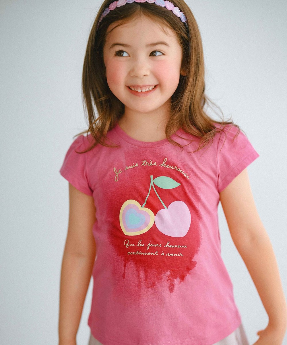 ANY KIDS 【水で色が変わる】接触冷感 しろくま ミラクルプリント Tシャツ 