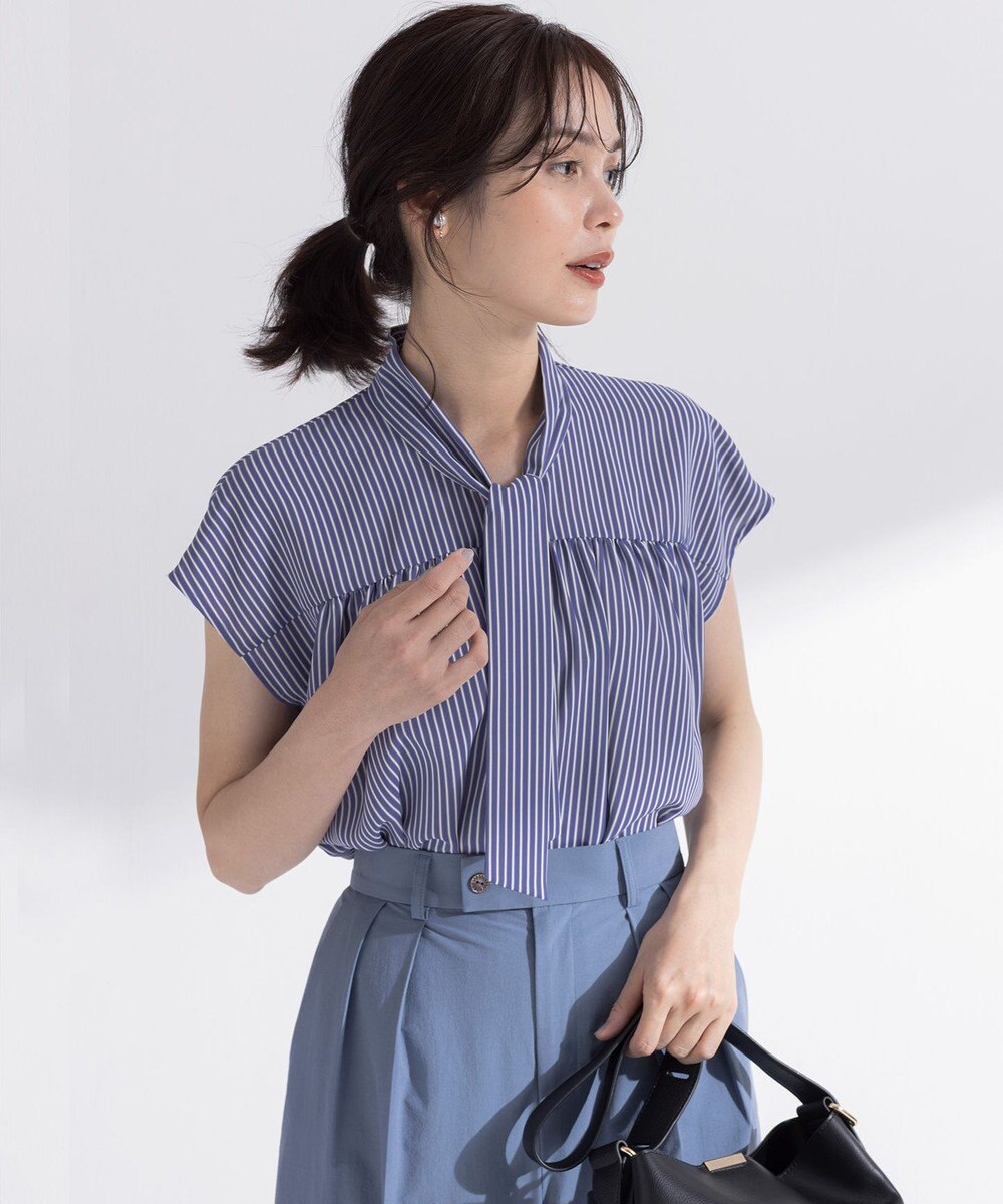 組曲 ライトデシンボウタイ ブラウス 