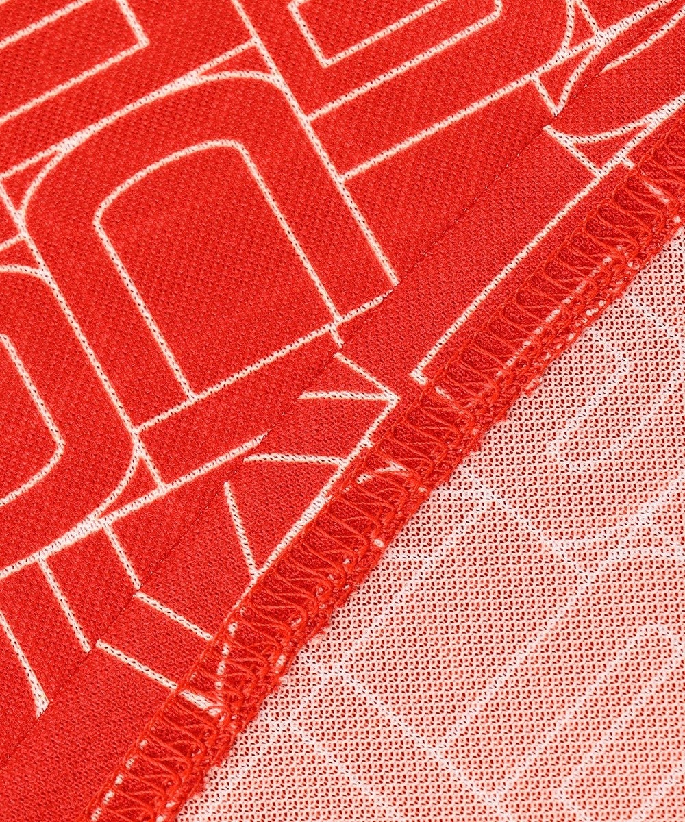 23区GOLF 盛夏対応のマルチ機能【接触冷感・UVケア・吸水速乾】【WOMEN】総ロゴ カノコシャツ 