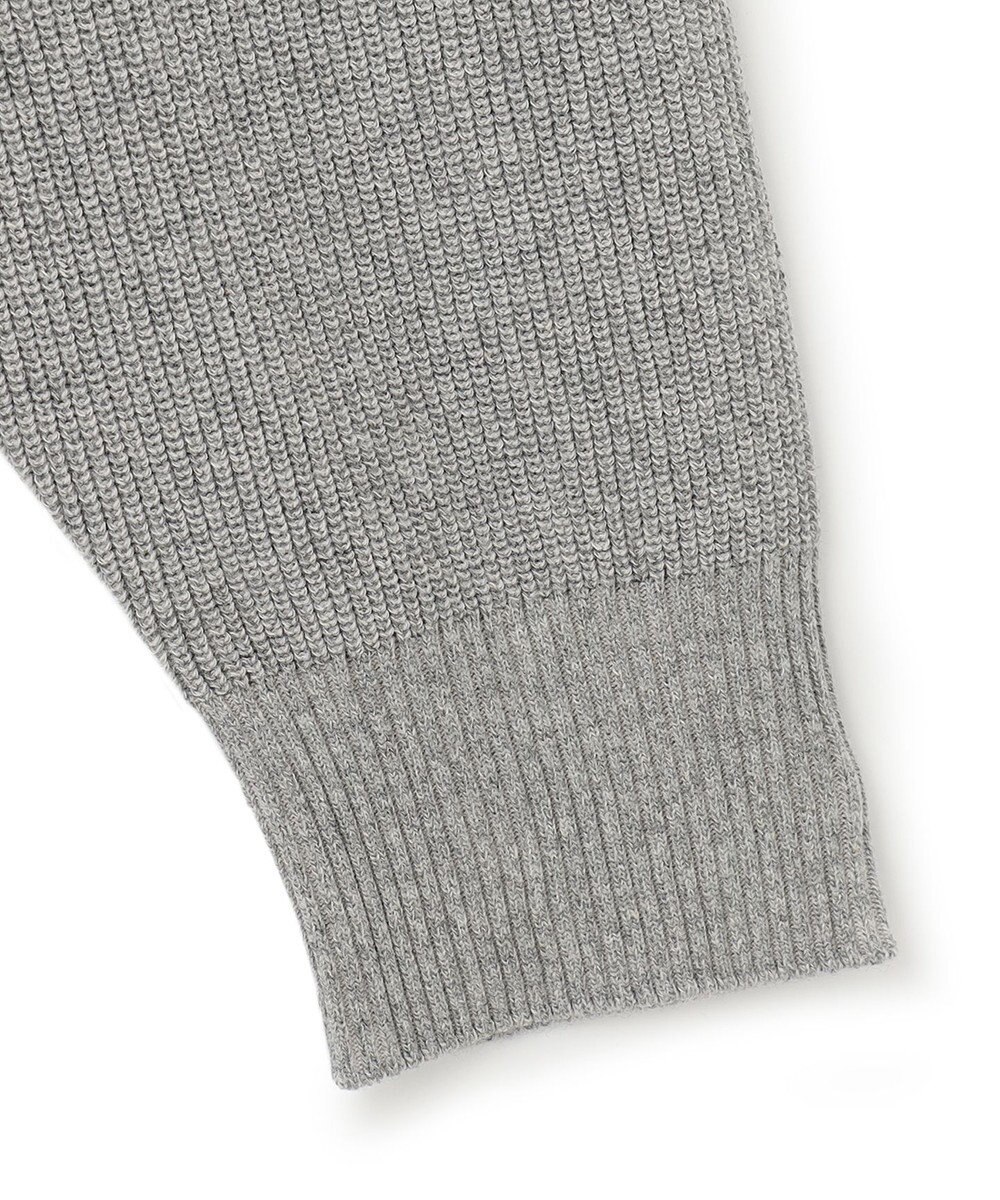 J.PRESS YORK STREET 【UNISEX】デニムルッククルーネックニット 