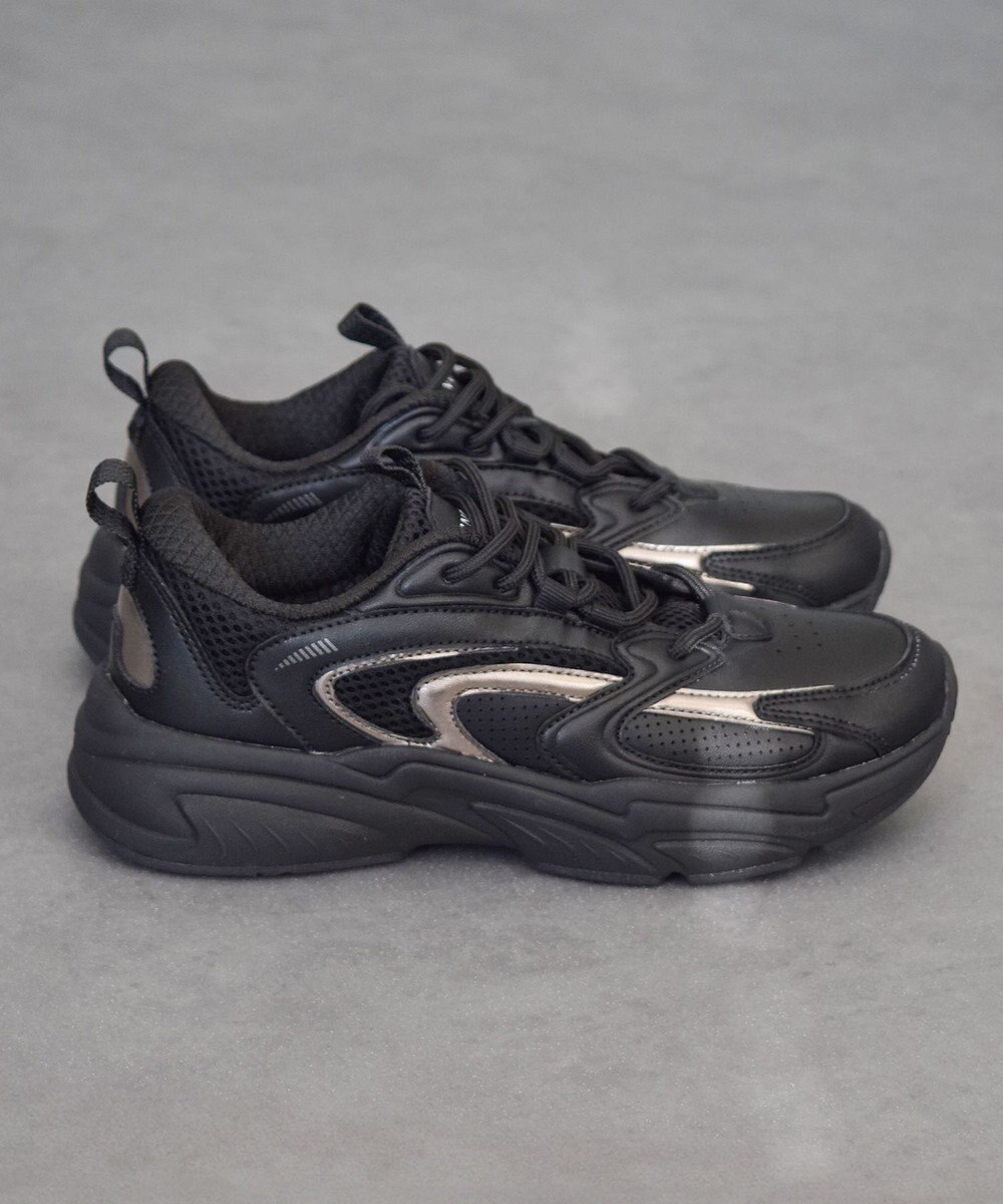 Bridget Birkin 【VINCULUM】メタリックコンビスニーカー 