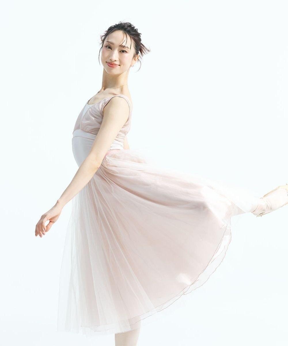 Chacott 【AKANE TAKADA】ノースリーブレオタード 