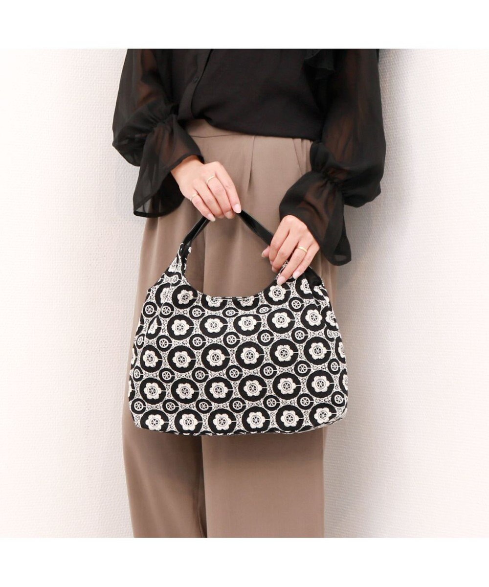 UNBILLION カシュカシュ cachecache / WEB限定刺繍2本手トートバッグ 