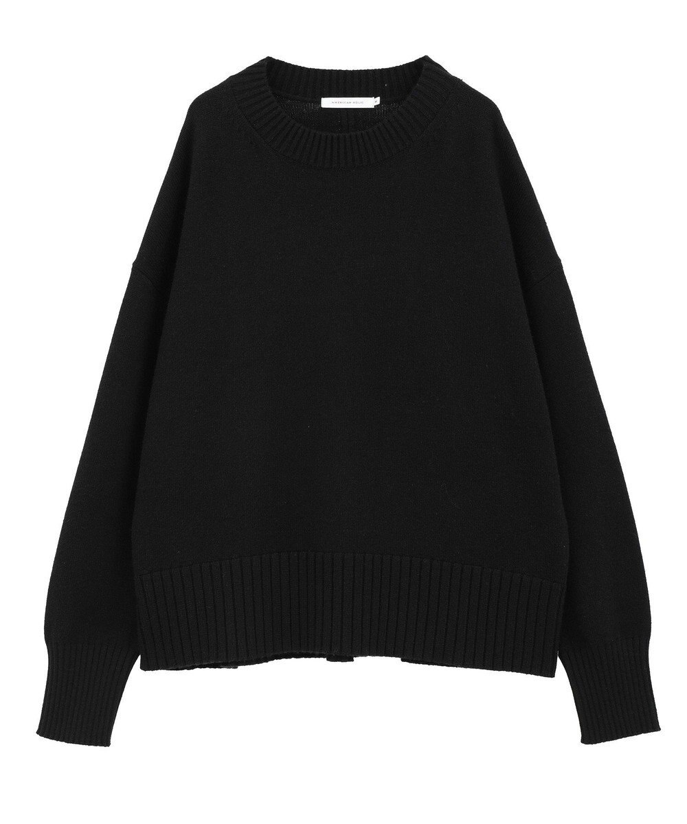 AMERICAN HOLIC バイパチモックネックニットプルオーバー 