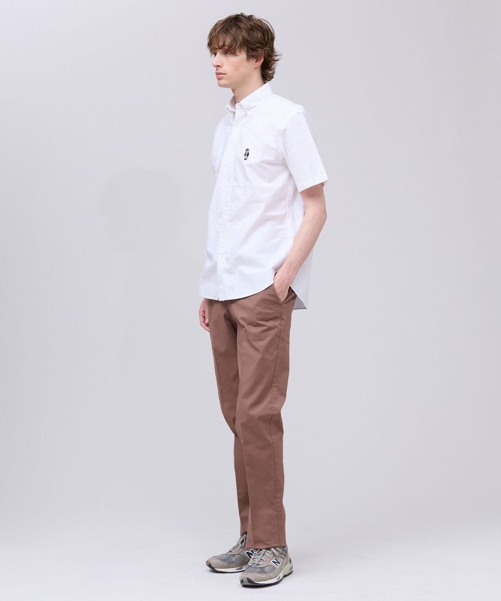 J.PRESS MEN 新デザイン【BULLDOG BOY】オックスフォード 半袖シャツ / B.D. 