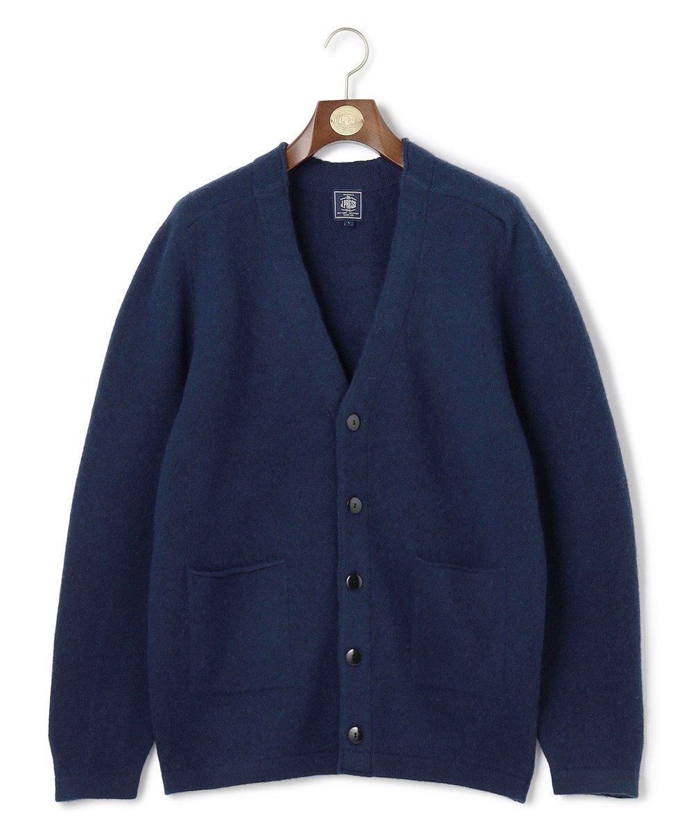 J.PRESS MEN 【J.PRESS ORIGINALS】【UNISEX】Shaggy Saddle Cardigan Sweater 