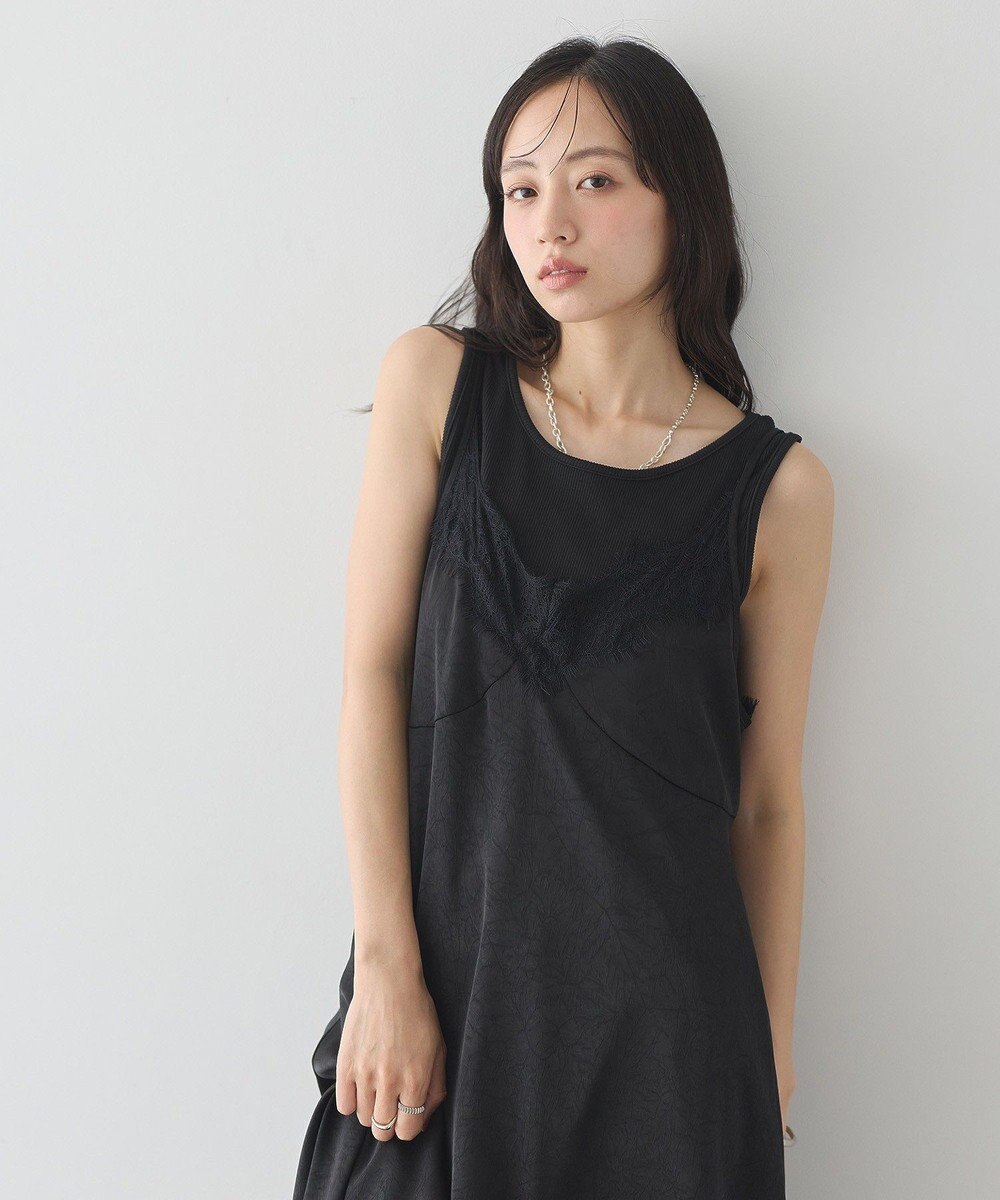 earth music&ecology レースキャミワンピース 