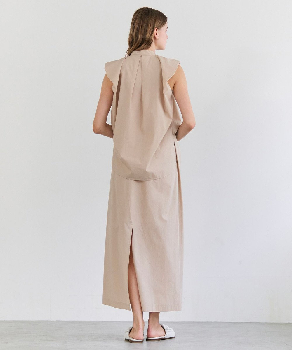 BEIGE， MALLOW / コットンタック イージーフレアスカート 