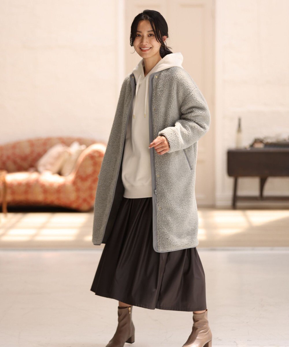 洗える ジップアップロングボア コート Any Fam L ファッション通販 公式通販 オンワード クローゼット 洗える ジップアップロングボア コート Any Fam L ファッション通販 公式通販 オンワード クローゼット