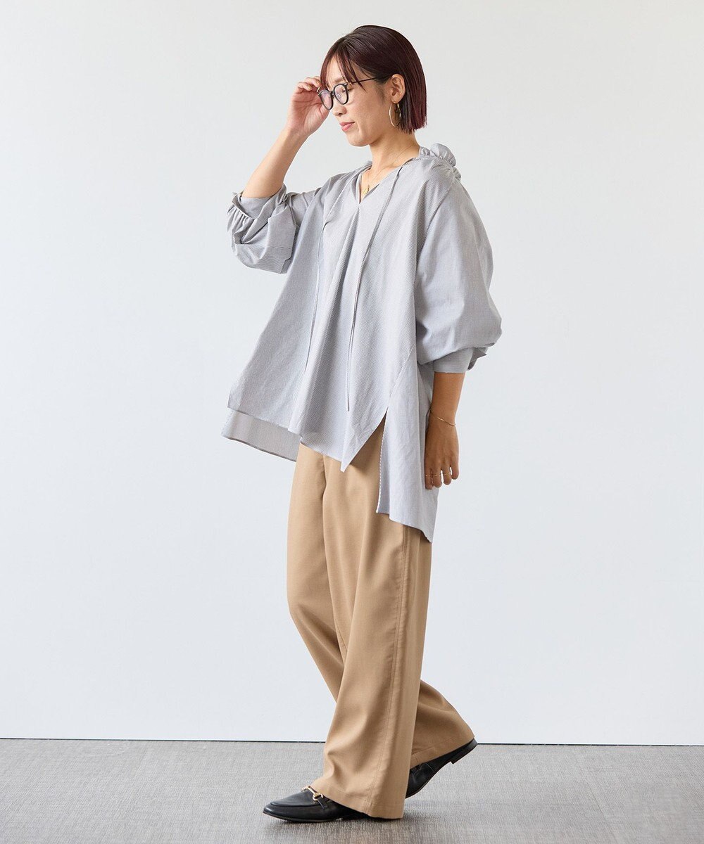 UNFILO カーブワイドパンツ 