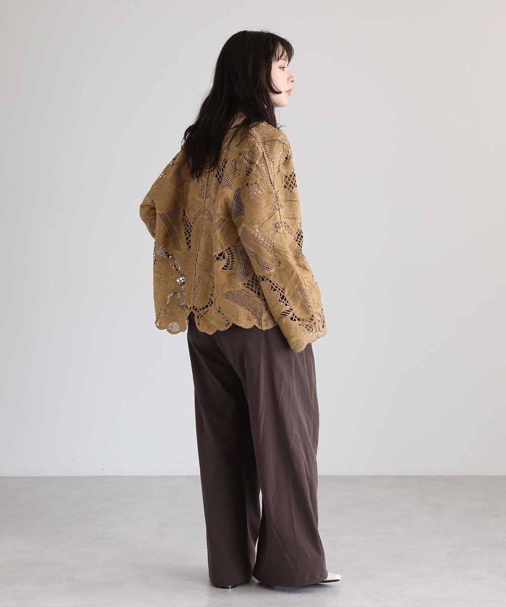 Green Parks ・ＥＬＥＮＣＡＲＥ　ＤＵＥ　レーシーカーディガン 