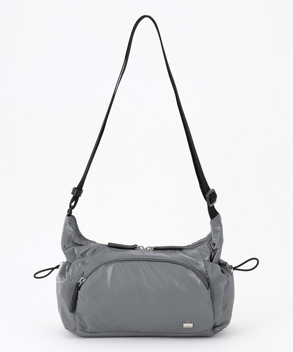 LA BAGAGERIE メタリックドロストポケット　ミニショルダーバッグ 