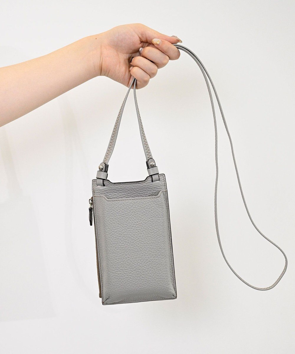 Atelier nuu 本革 スマホショルダー 