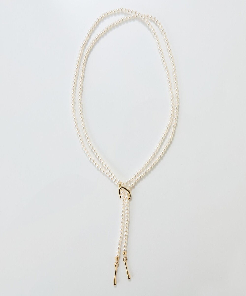 Phoebe 2wayパールチョーカーネックレス/連パール 