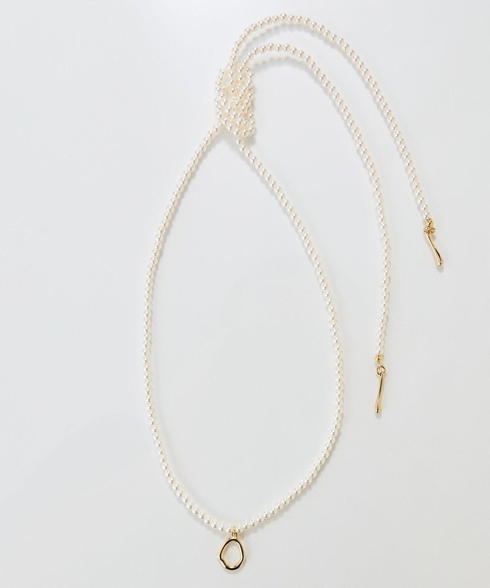 Phoebe 2wayパールチョーカーネックレス/連パール 
