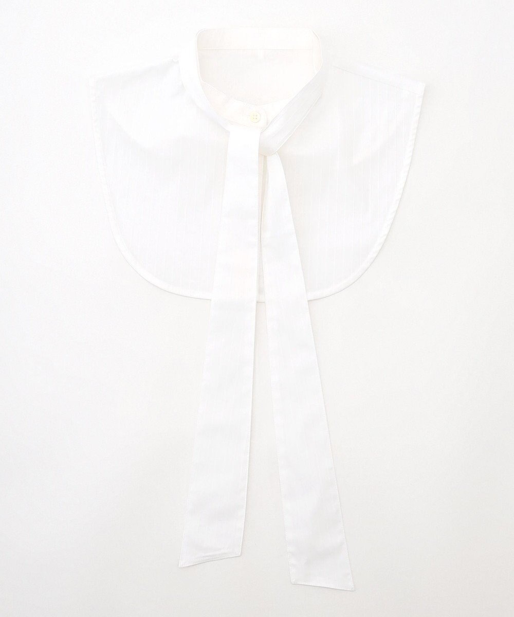 J.PRESS LADIES 【洗える・3way】スタンド リボン デコカラー 付け襟 