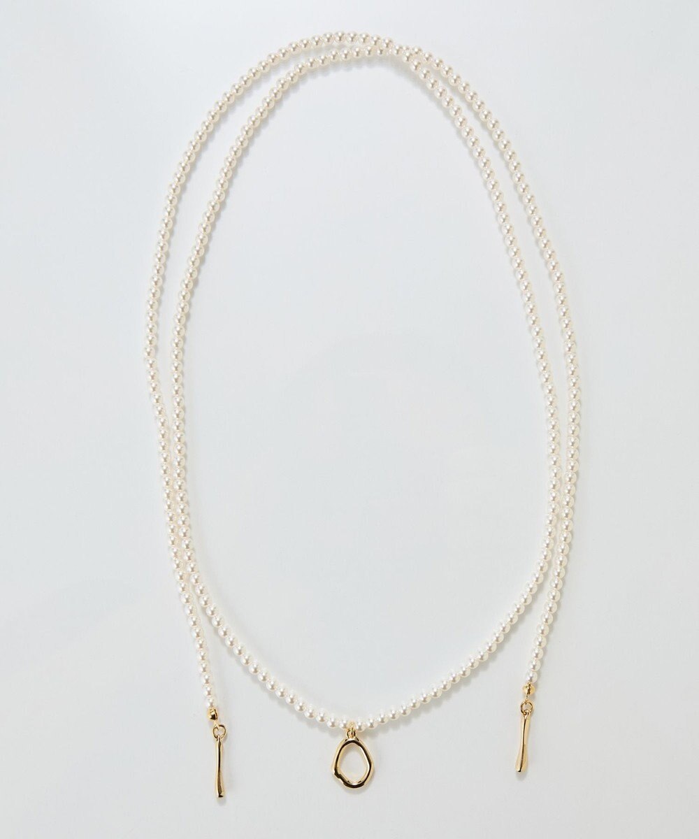 Phoebe 2wayパールチョーカーネックレス/連パール 