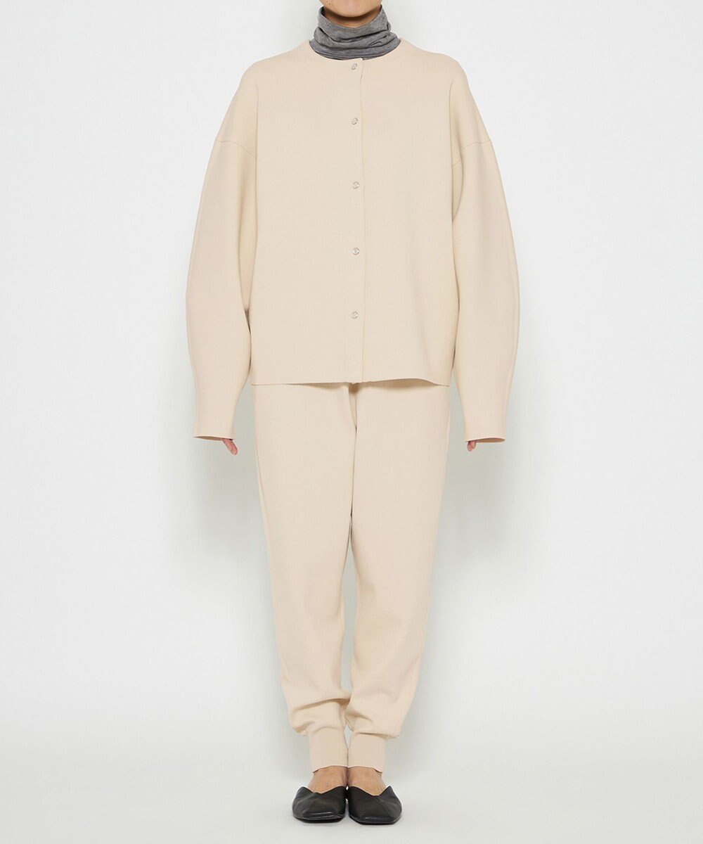 uncrave 【洗える】スムースニット カーディガン（uncrave WHITE） 