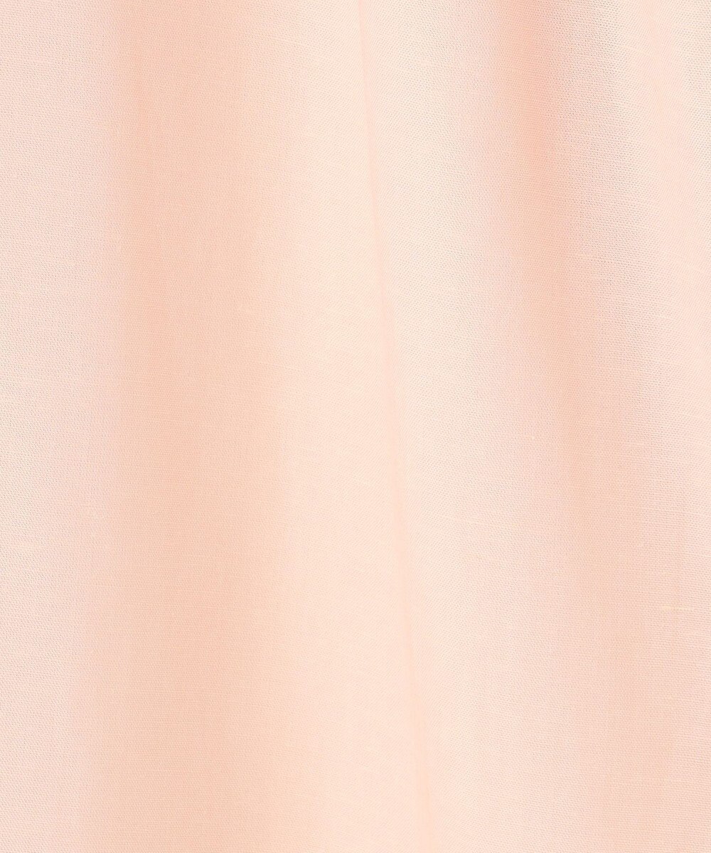 自由区 【洗える】テンセルリネンシャツワンピース 