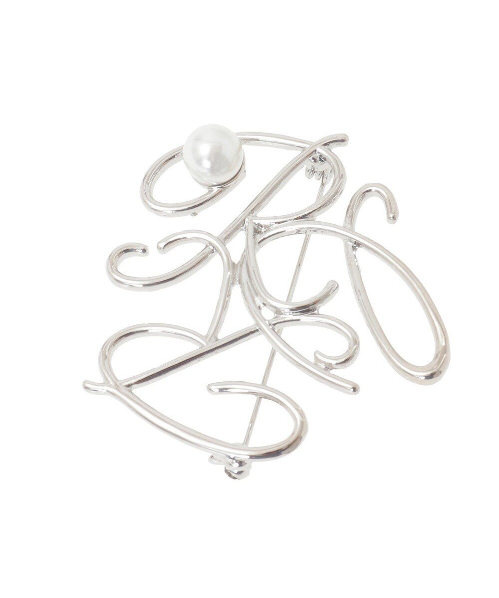 Green Parks ｅｖｅｒｙ　ｗａｌｋ．モノグラムブローチ 