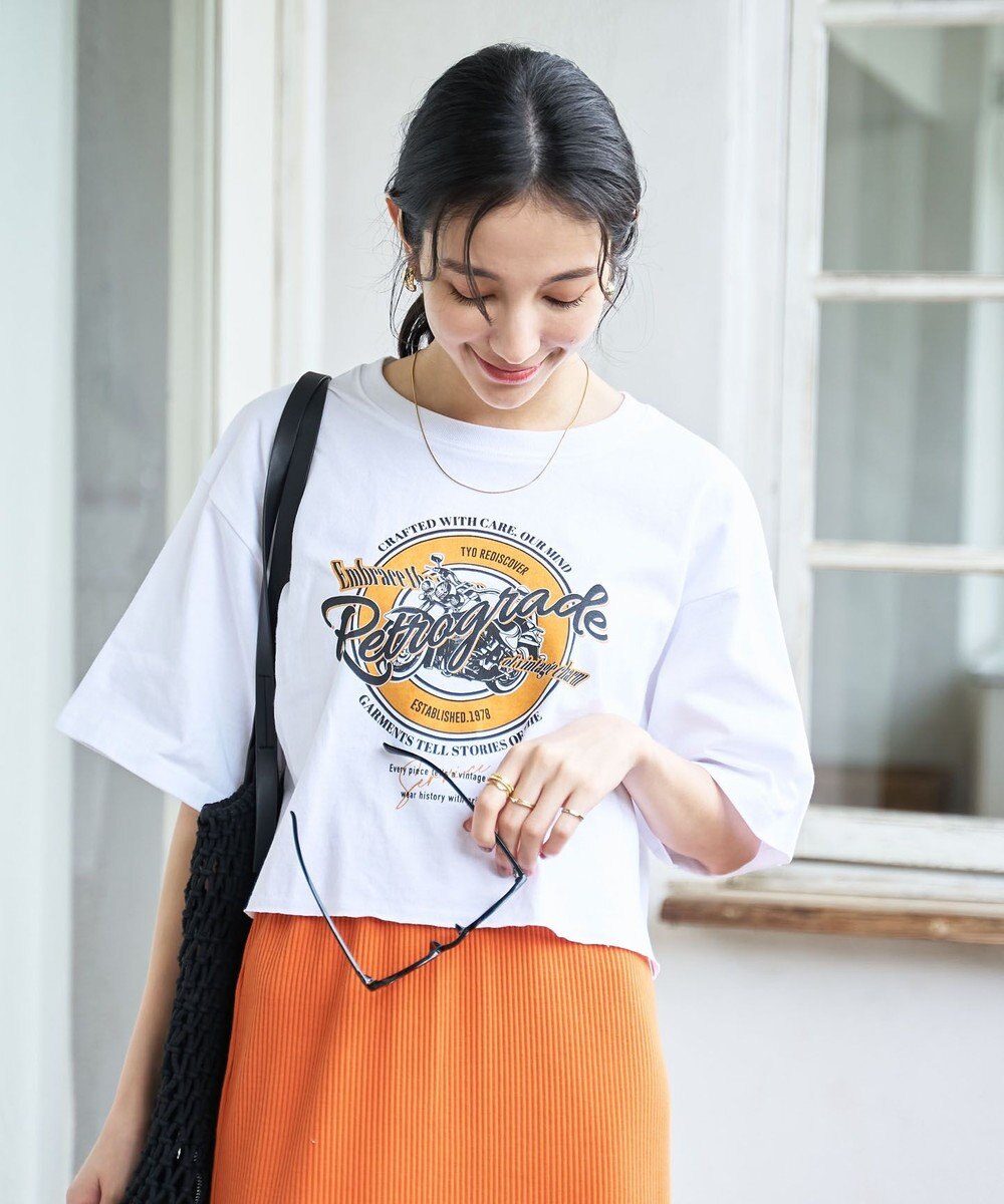 WEGO 【新色追加/手洗い可】グラフィックショートT 