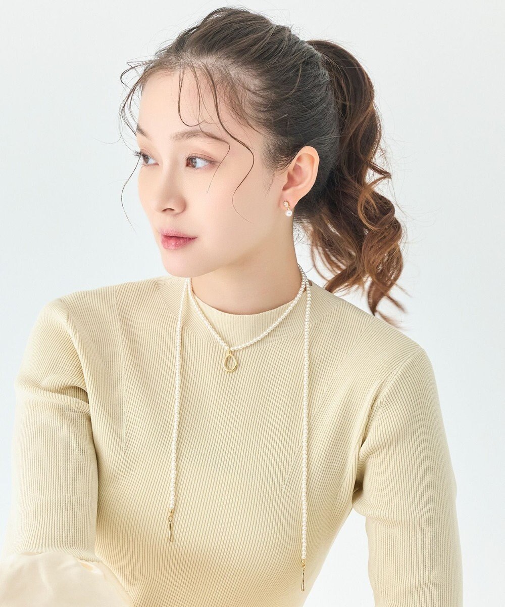 Phoebe 2wayパールチョーカーネックレス/連パール 