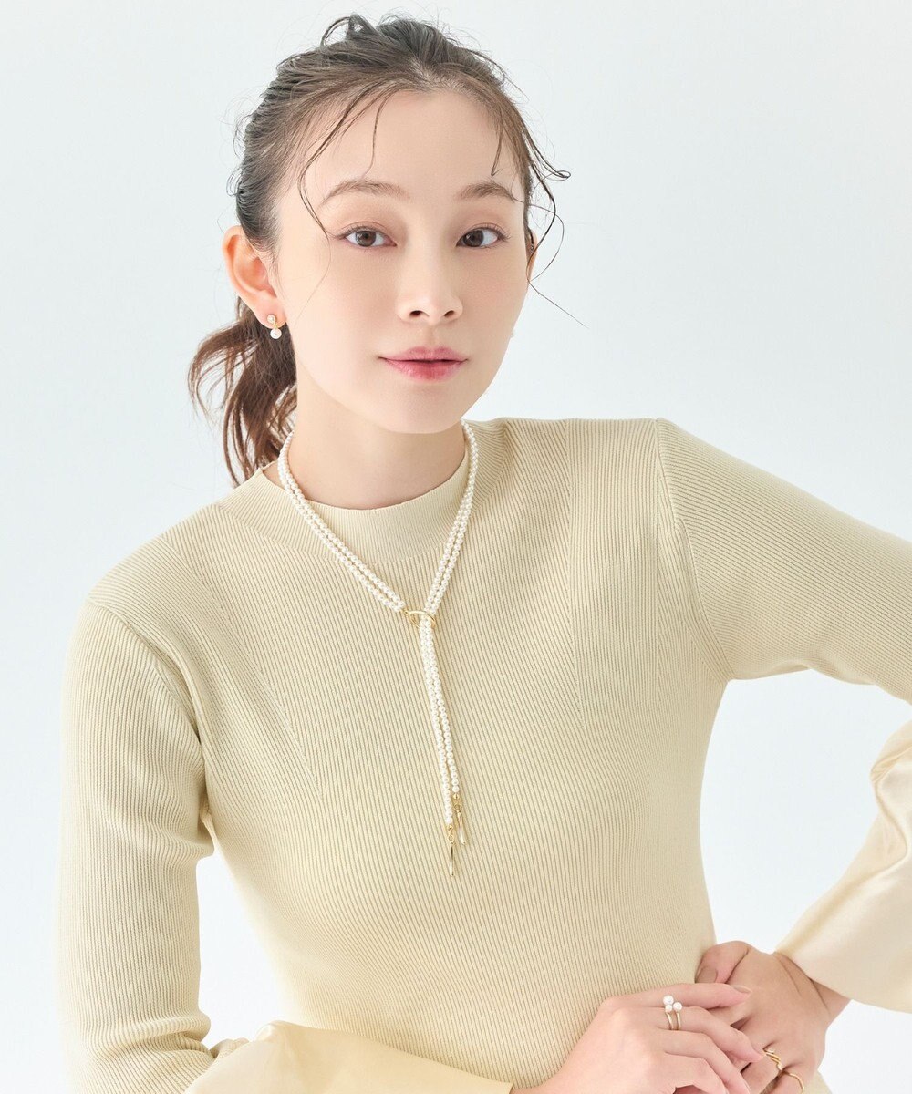 Phoebe 2wayパールチョーカーネックレス/連パール 