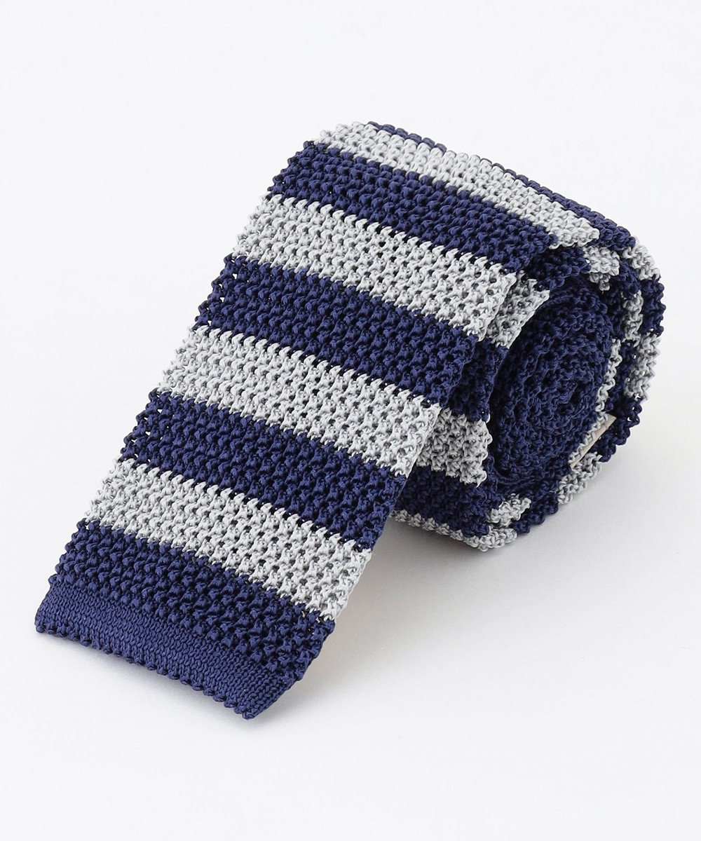 J.PRESS KNIT TIE COLLECTION】ボーダー ニットネクタイ / J.PRESS MEN