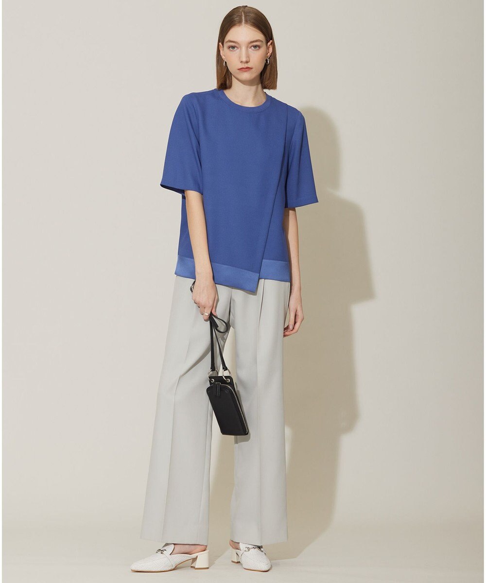 ICB 【洗える】ドライギャバ ワイドグルカパンツ 