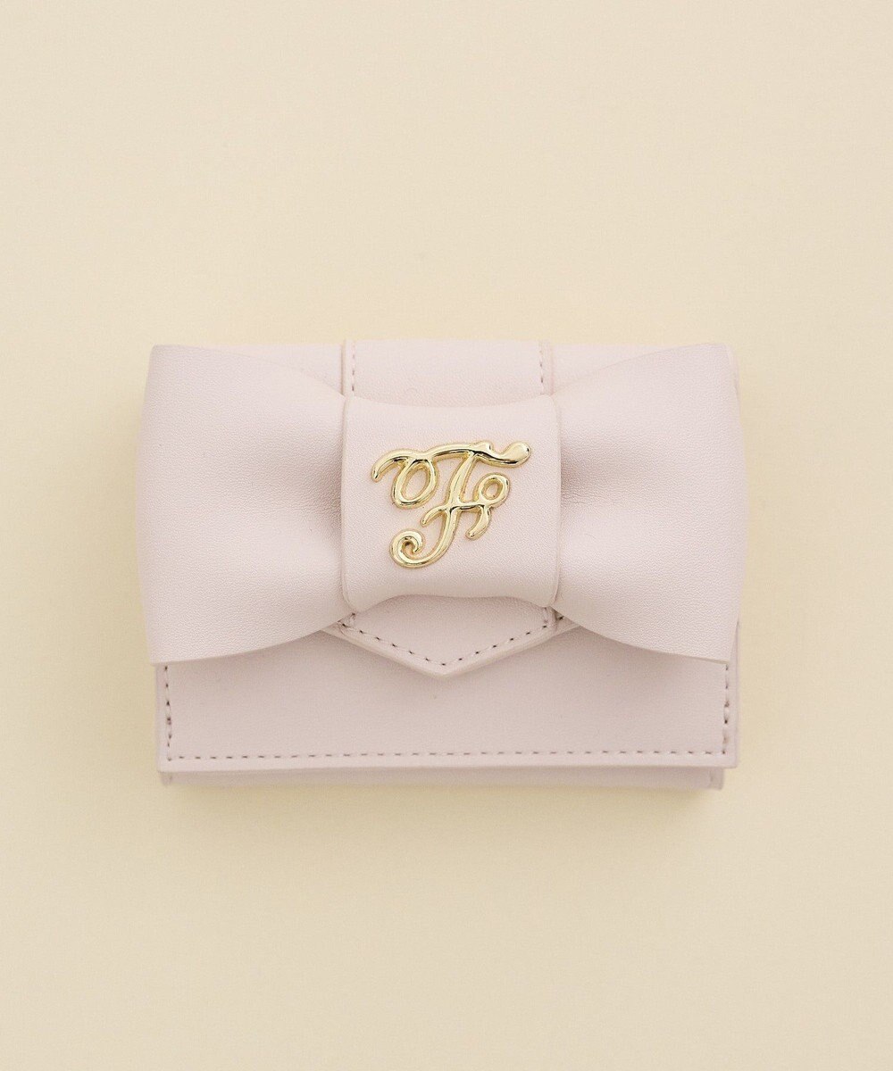 Maison de FLEUR ベルトリボンプチウォレット 