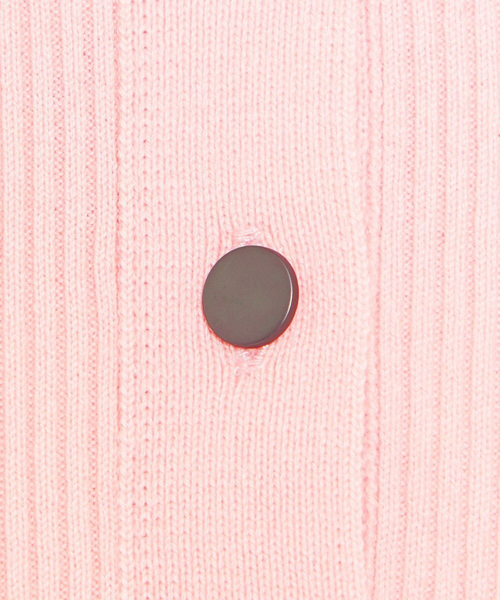 uncrave 【洗濯機洗い可】リブ フレアスリーブポロニット（uncrave STANDARD） 